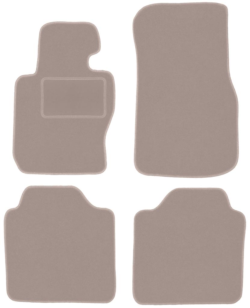 Beige velour floor mats for: BMW 3 F34 Gran Tourismo (2013-2020)