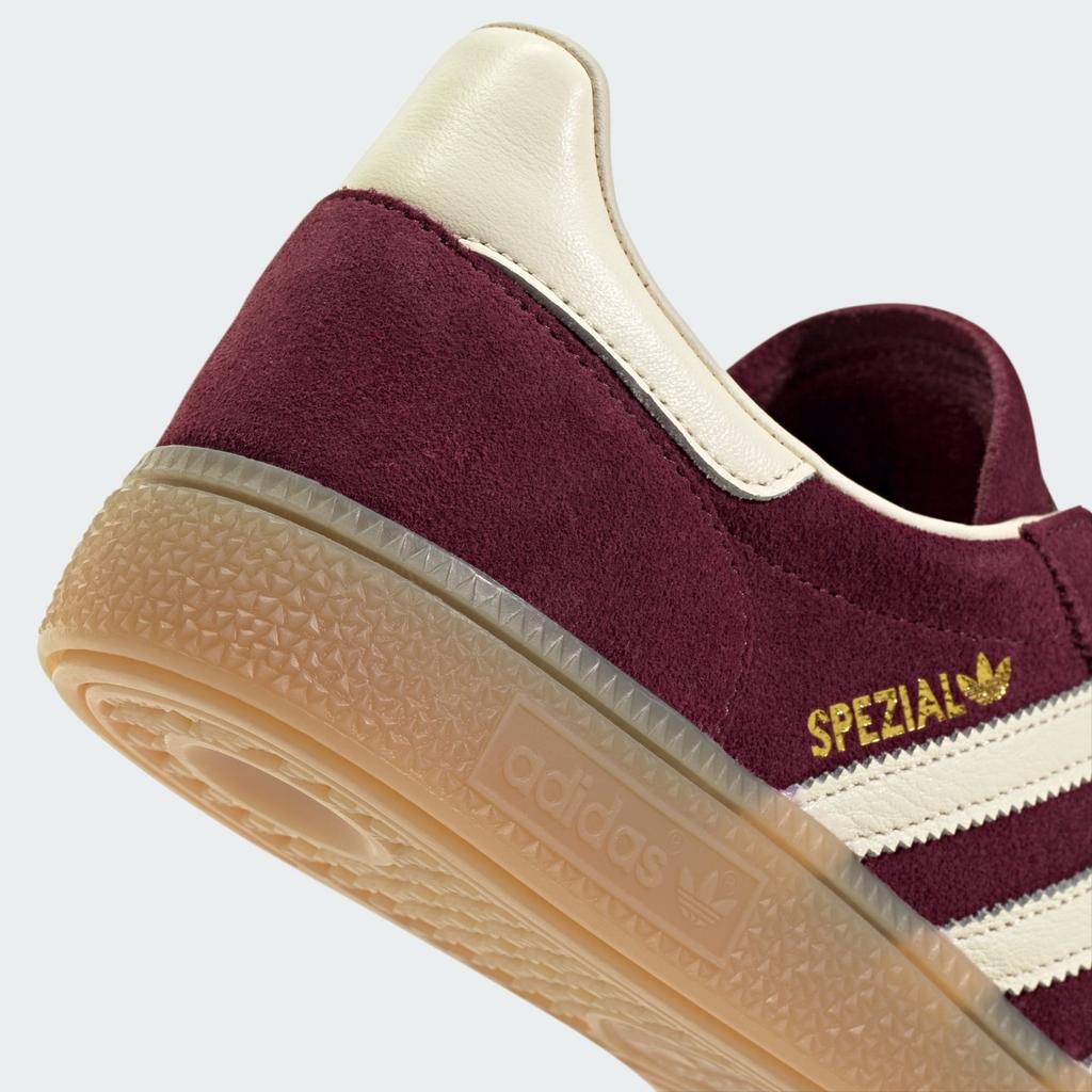 JP8726 Adidas Handball Spezial "Бордовый/Кремовый (Женский)