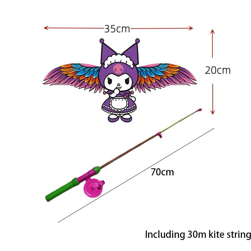 Техника изготовления воздушных змеев Вэйфан 35 см Динамичный Змей «Замороженная акула» Для детей