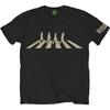 The Beatles Unisex Adult Abbey Road Silhouette T-Shirt