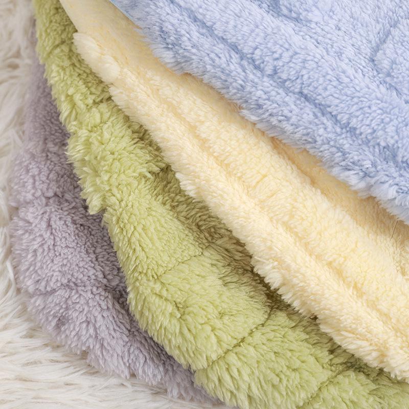 Autumn & Winter Minimalist Pet Sweater: Solid Color Fleece Vest for Dogs & Cats