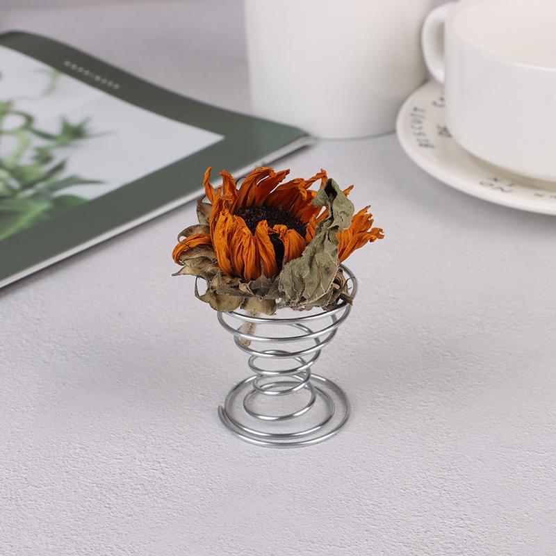 10Pcs Metal Air Plant Stand Container Holder Tabletop Plant Display Rack Vase