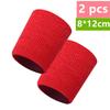 1/2/10 Pcs Towel Sports Wristbands Tennis Sweat Bands Wrist Guard For Basketball Volleyball Padel Fitness Sweatbands Wrist Wrap