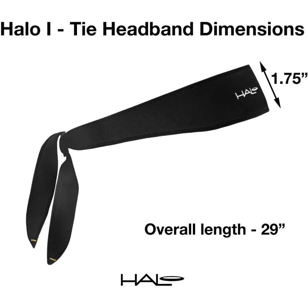 Повязка на голову Halo I Индивидуальная унисекс повязка на лоб с влагоотводящей тканью Dryline для защиты от скольжения
