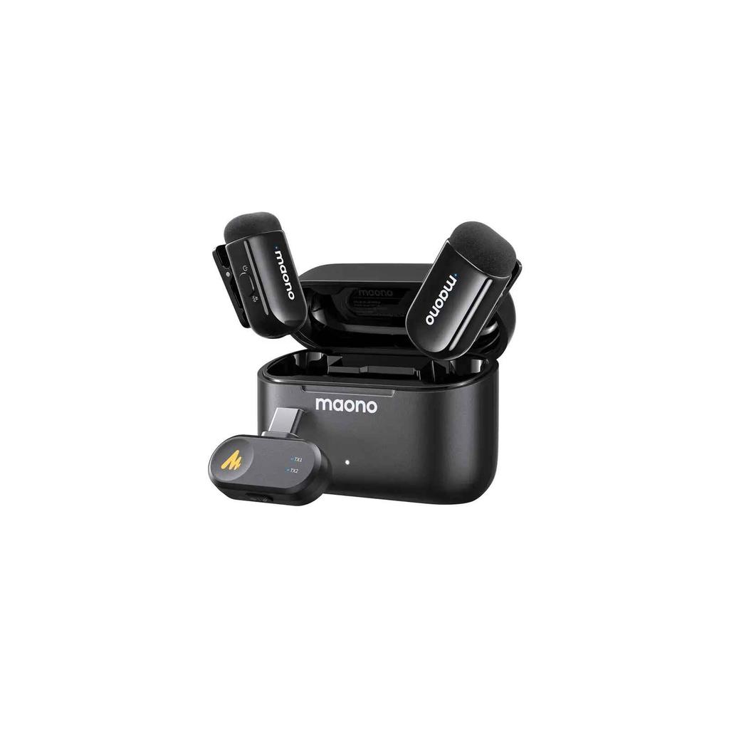 Maono WM622 PC2/Maono T1 MINI - Bezprzewodowy Zestaw Mikrofonów Studyjnych