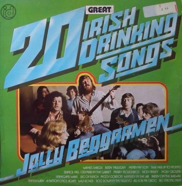 Виниловая пластинка JOLLY BEGGARMEN - 20 Great Irish Drinking Songs IDLP2002 Id Records 1975 Ирландия Фолк Б/у