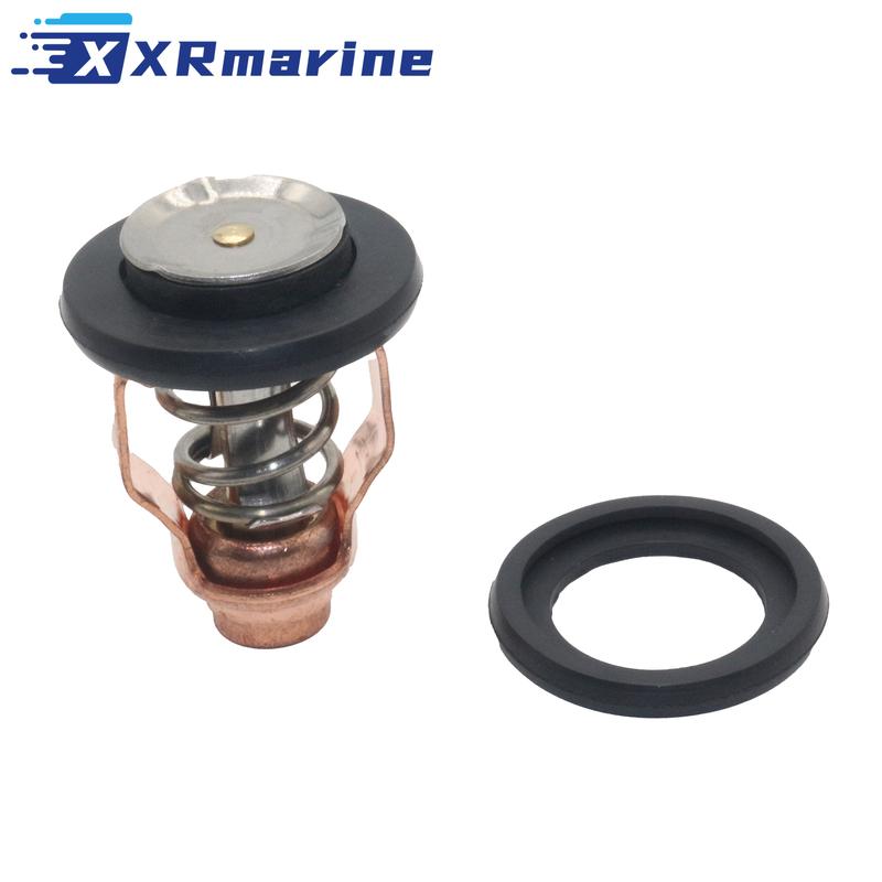 Outboard Service Kit Thermostat Oil Filter Fuel Filter Impeller Kit for Yamaha 4 Stroke 80 HP F80B Motors 67F-W0078-00 18-3451