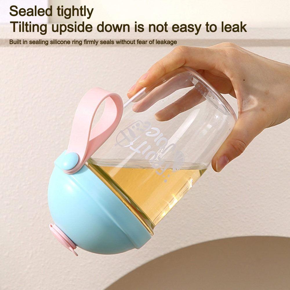Double Wall Fruit Cup Leak Proof Breakfast Cup Multifunctional Salad Cup