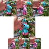 Adorable Plush Unicorn Keychain Doll Cute Cartoon Backpack Charm For Kids Gift