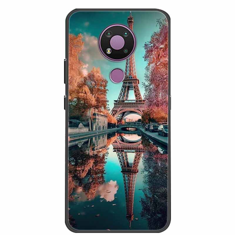 For Nokia 3.4 Case 5.4 Lovely Soft Silicone Protective TPU Bumper Back Cases For Nokia 5.4 Cover Cartoon Cute for Nokia3.4 Shell