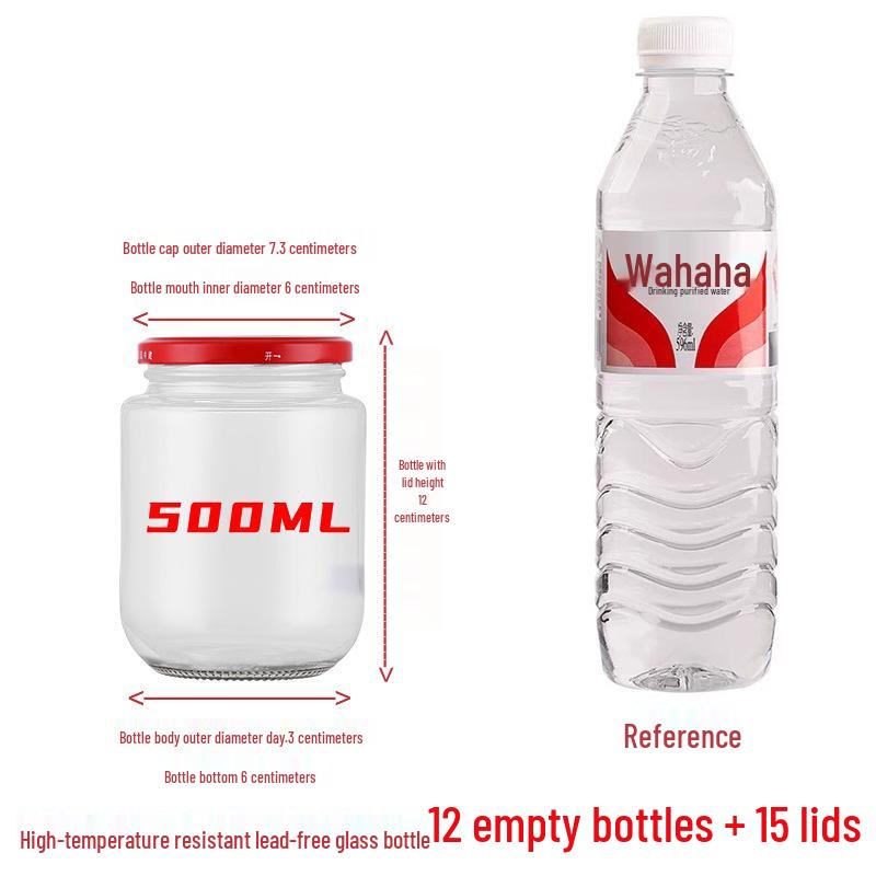 Жаростойкие банки пищевого класса: Идеально для консервирования, хранения, герметизации; Идеально для меда, томатного соуса и желтых персиков. Безопасно для приготовления на пару и кипячения.