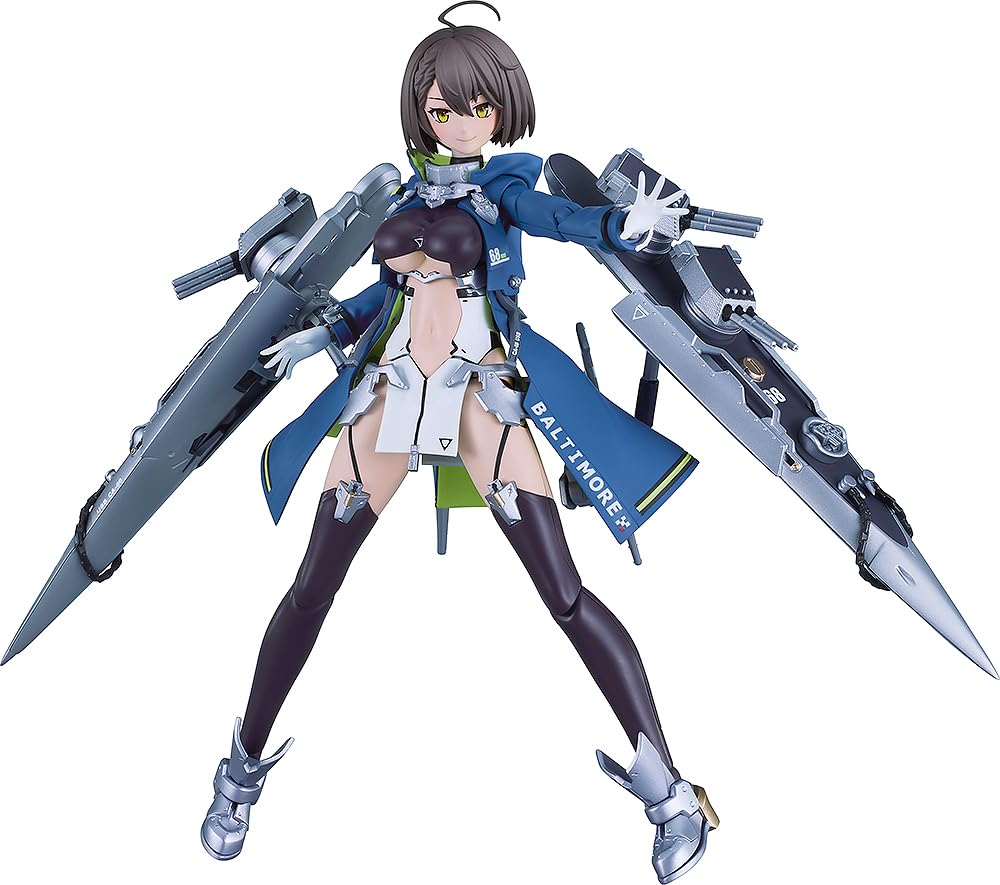 Good Smile Arts Shanghai PLAMATEA Azur Lane Baltimore Собранная пластиковая модель Без масштаба
