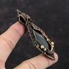 Подвеска Bloodstone, медная проволочная обертка, оригинальный кулон из драгоценных камней, проволочная обертка, ювелирное изделие ручной работы, медная бижутерия, подарок для женщин