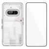 For Nothing Phone (3a) Case TPU Acrylic Clear Phone Cover with Tempered Glass Film