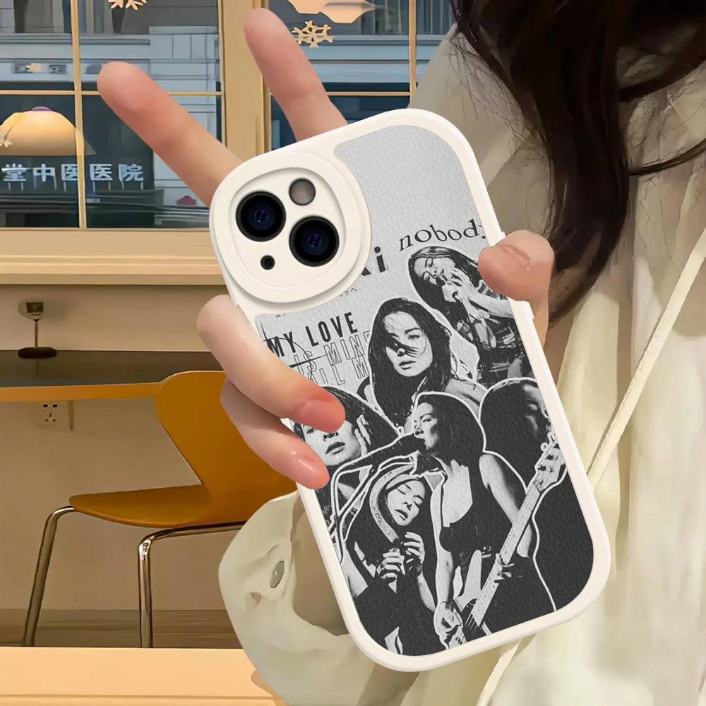 Popular Singer M-Mitski Phone Cover For IPhone 11 12 13 14 15 16 Pro Max Mini Plus Soft Leather Case