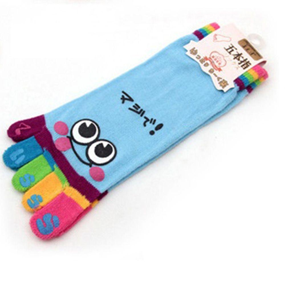 Women Female Cotton Women's Weight Cute Five Toe Socks Performance 1 Pair Micro