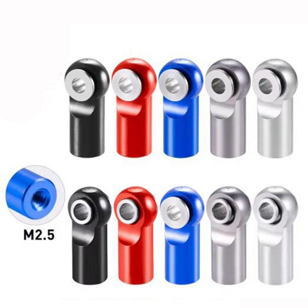 5Pcs Aluminum Alloy Right-Hand Screw RC Model Car Tie Rod End  for RC Model Car Boat Airplane Trucks