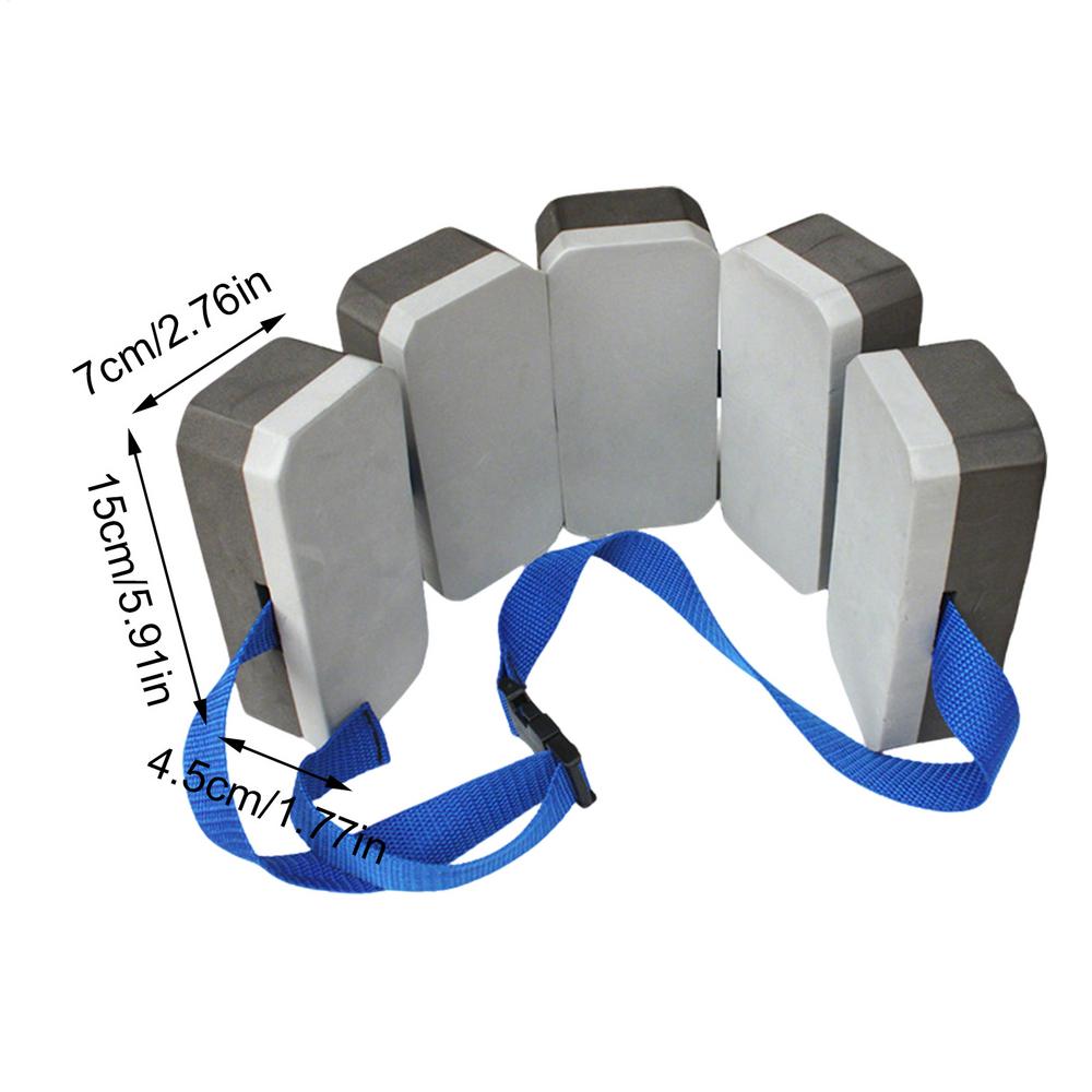 Плавательный пояс из ЭВА с регулируемым эргономичным дизайном, Помощь для упражнений в бассейне, Плавательный пояс-поплавок, Пояс для плавательных упражнений с плавучестью, Аксессуары для плавания