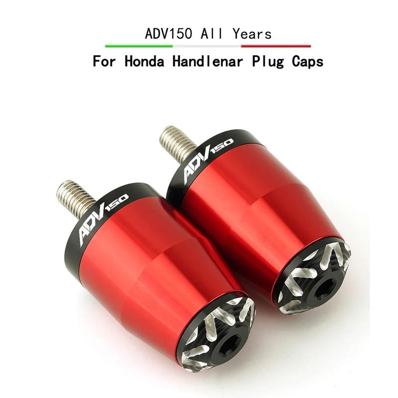 For Honda ADV 150 ADV150 All Years Motorcycle accessories CNC Balanced Handlebar Counterweight Plug Slider Handle Bar Ends Grips