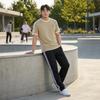 adidas Мужская футболка с коротким рукавом, размер M, с принтом кофейной чашки