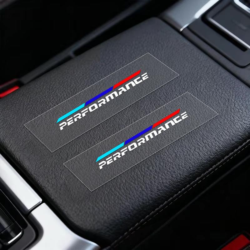 Fashion NEW Performance Car Emblem Decorative Stickers Decorative Sticker For BMW M X3 X5 E46 E90 E60 F10 F30 Auto Accessories