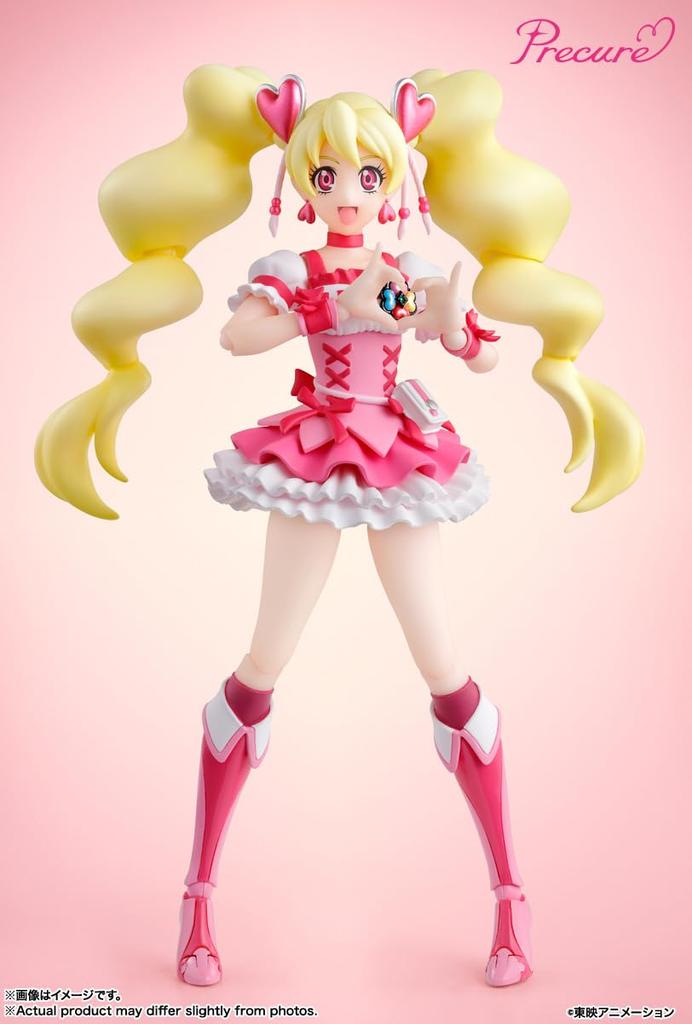 TAMASHII NATIONS Fresh Cure Peach Character 135mm Painted Movable Figure S.H.Figuarts PreCure! -Precure Designer's Edition- Approx. ABS&PVC