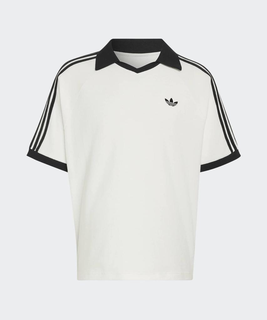 adidas Поло с ворсом - Облачно-белый / Kw7399