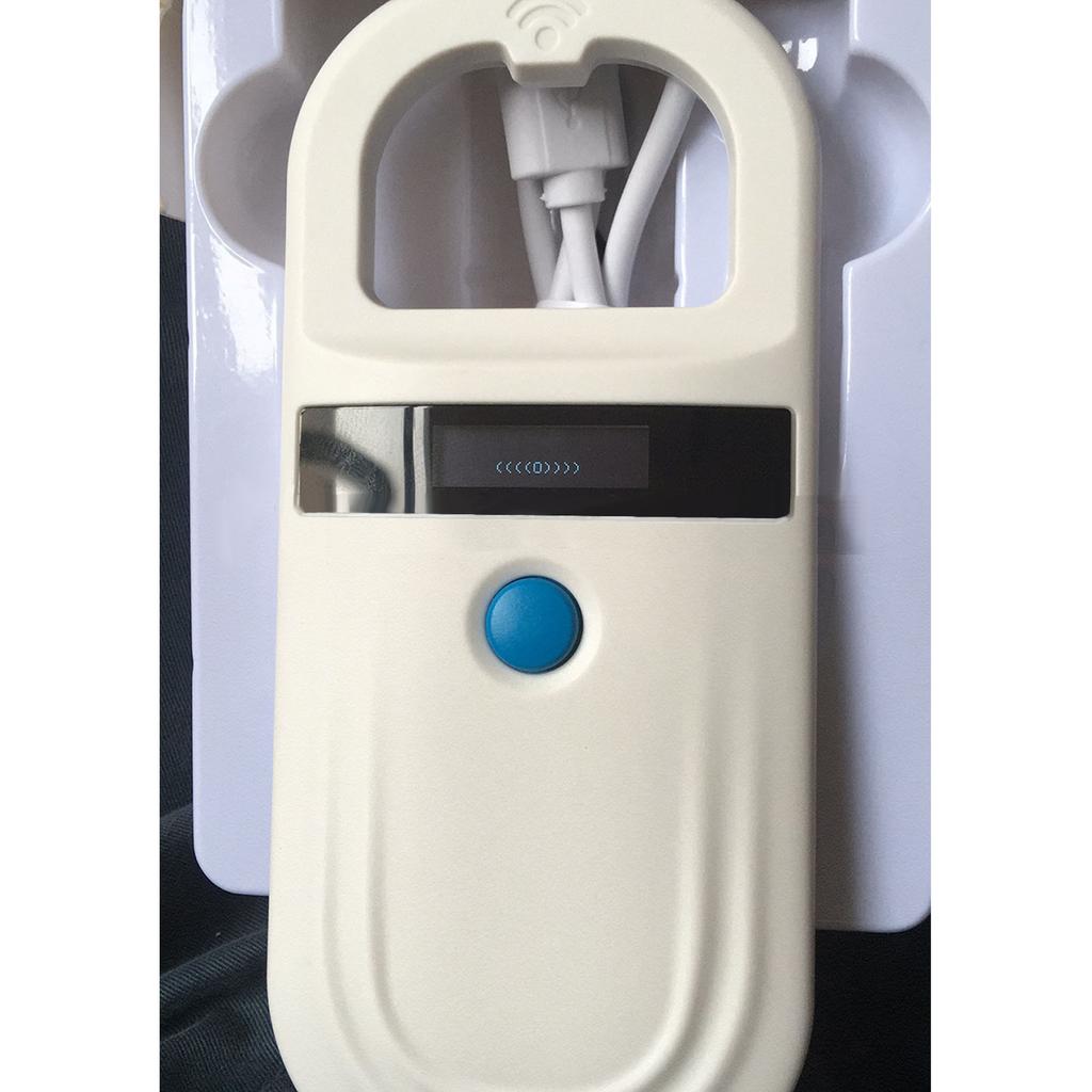 Считыватель микрочипов домашних животных 134,2/125 кГц поддерживает EMID FDX?В(ИСО11784/85) Чип-идентификатор животного с возможностью подзарядки через USB