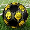 BSC YB Soccer Ball Size 5 Colorful Machine Stitched PVC Competition Ready Durable High-Bounce