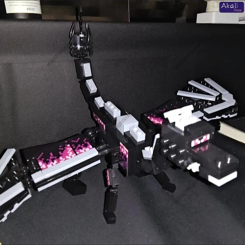 Игрушка Дракон Эндера Набор строительных блоков Совместимые кирпичики Развивающая DIY Модель для детей Подарки