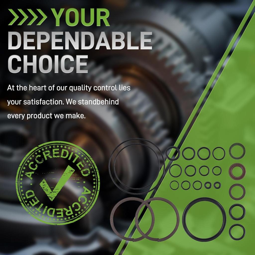 435567 New Trim and Tilt O-Ring and Seal Kits Compatible with BRP Johnson Evinrude 40 48 50 033566 0333496, 0912298, 091229, 0435567, 0339849