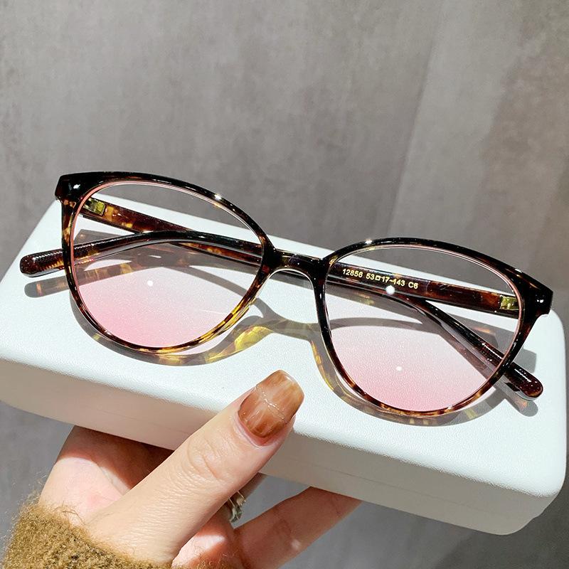 Очки Cat Eye с постепенным изменением цвета, румяна, мужские и женские, легкие уличные солнцезащитные очки от ветра