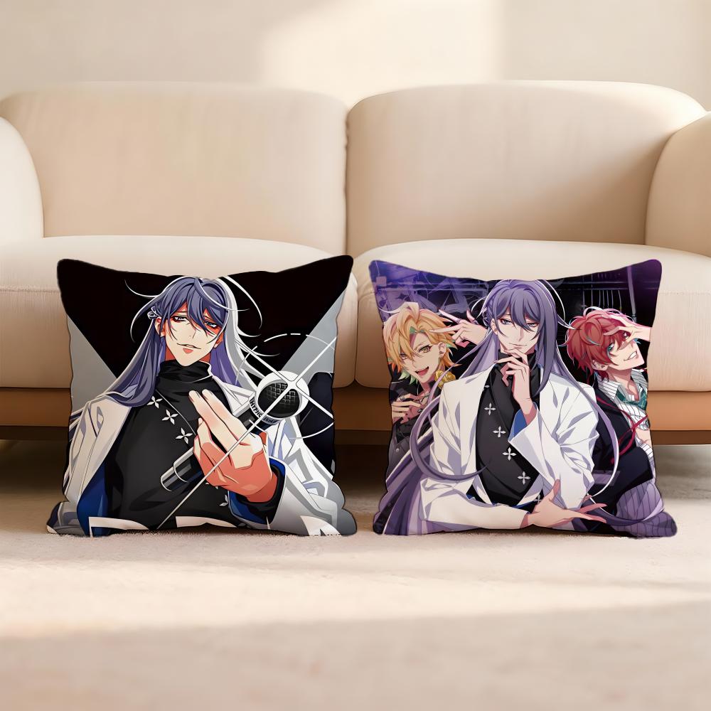 Чехол для подушки с принтом H-Hypnosis Mic, для дома и автомобиля, многоцелевой, двусторонний, мягкий и прочный, для повседневного использования
