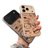 Серебристый чехол для телефона Donut KT Cat для моделей iPhone 7, 12, 13, 14, 15, 16, 17PRO
