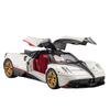 1/24 Pagani Huayra Dinastia Сплав Гальваническое покрытие Модель Спортивного Автомобиля Металлический Гоночный Автомобиль Модели Транспортных Средств Звук и Свет Детские Игрушки Подарок