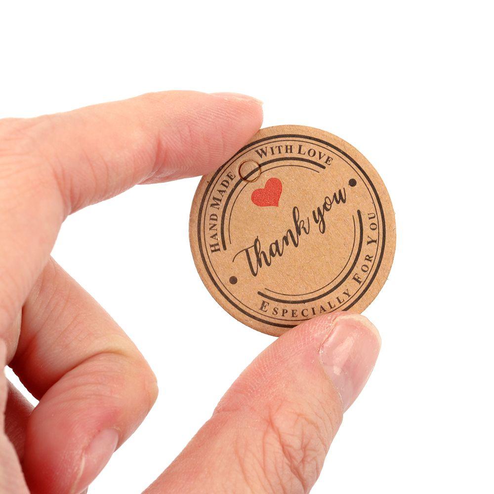 Labels Handcraft Wedding Supplies Kraft Paper Tags Thank You Labels Hang Tag Merry Christmas