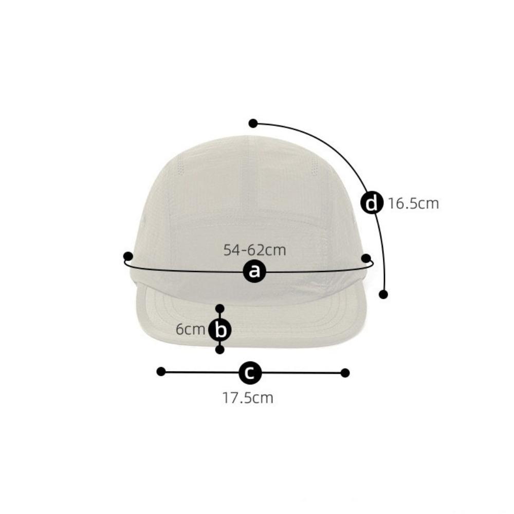 Adjustable Quick Drying Cap Japanese Style Sun Visor Cap Casual Hip-hop Hat Unisex