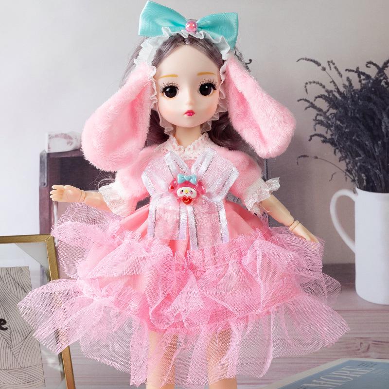 Набор кукол Барби Итянь 30 см: Кукла BJD с музыкой, свадебным платьем и сменой нарядов