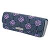 Кейс для очков Inden Eyeglass Misono Hydrangea Темно-синий с фиолетовым Сараса и Серым 8007 [Inden-ya], Замша, Узор, Лак,