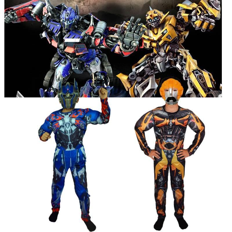 Преобразитесь в героя с нашим детским костюмом Бамблби и Оптимуса Прайма