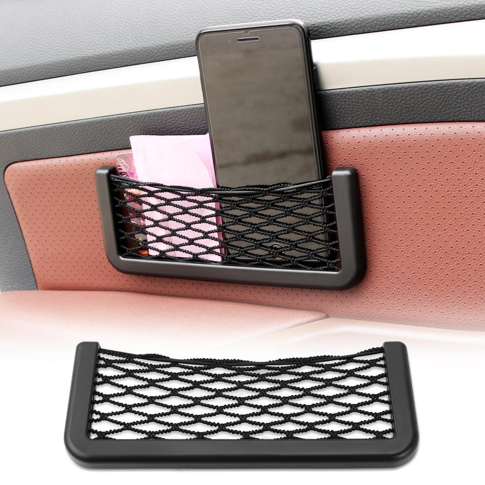 Универсальная сумка для хранения автомобиля, эластичная гибкая сетчатая задняя часть, органайзер для хранения грузовых автомобилей, сетка для внедорожников, карман для внутренних аксессуаров