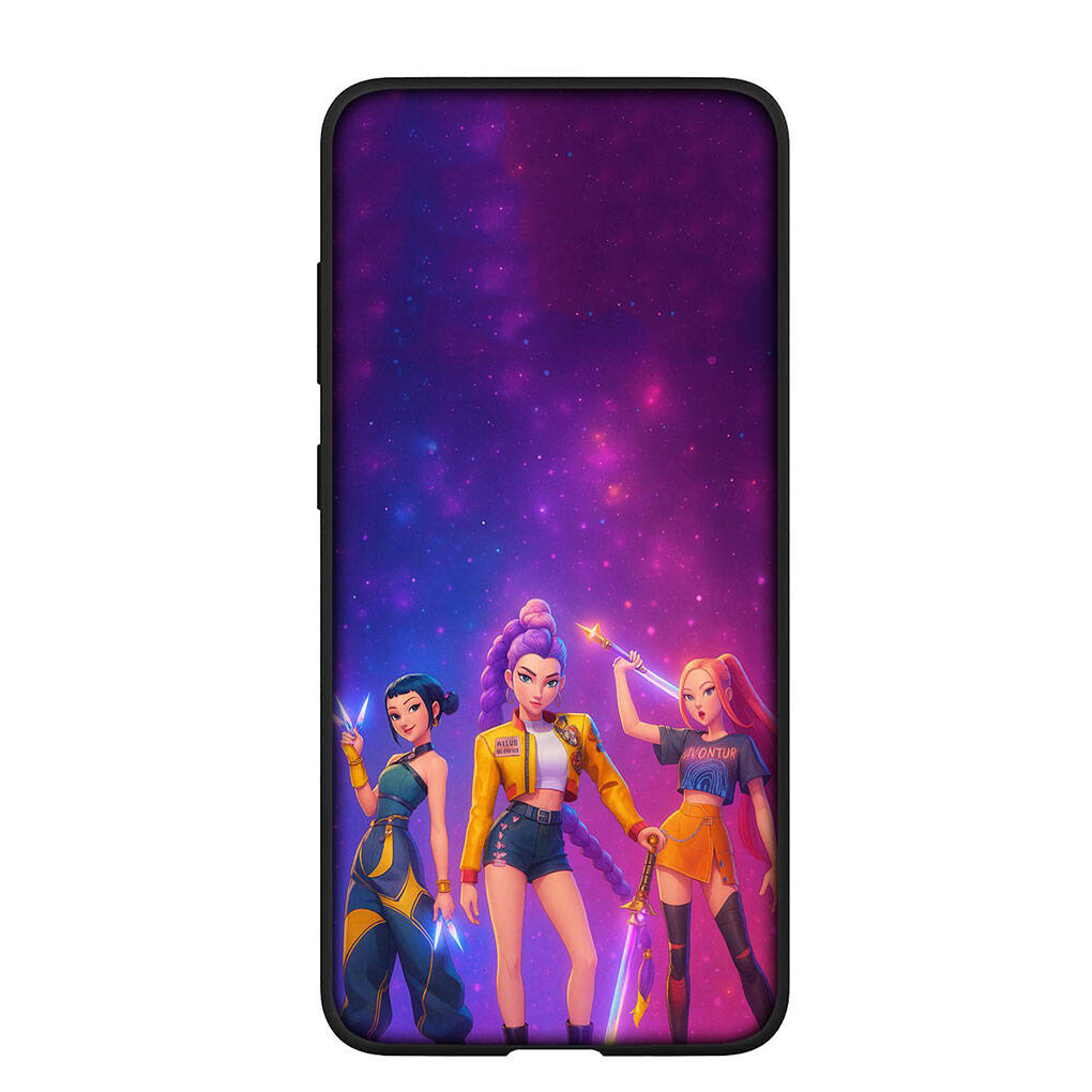 Phone Case for iPhone 17 16 15 Xiaomi Poco F8 F7 X7 X6 M8 C85 C75 C71 Redmi Note 14 13 11 12 Pro Max A4 14C 13C 15C Zoey KPop Demon Mira Rumi Hunter X