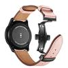 Италия кожаный ремешок для часов samsung galaxy watch 3 45 мм/46 мм Gear s3 Frontier ремень-браслет Huawei gt-2-2e-Pro 46 мм 22 мм ремешок для часов