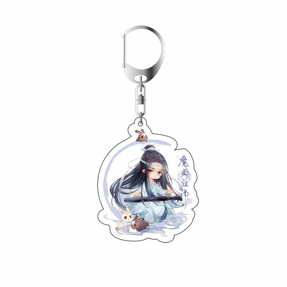 Car Interior Accessories Wei Wuxian Acrylic Keychain Key Rings Key Ring Holder Mo Dao Zu Shi