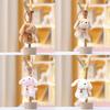 Dog Bell Plush Toy Keychain Stuffed Doll Animal Cartoon Pendant Gift Decoration