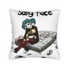 Sally Face Наволочка с принтом Полиэстер Чехол для подушки Подарок Маска Сала Фишера Ларри Джонсон Чехол для подушки из игры Домашний Квадратный