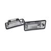 1 Pair 8E0807430A 8E0807430B Number License Plate Light Lamp For