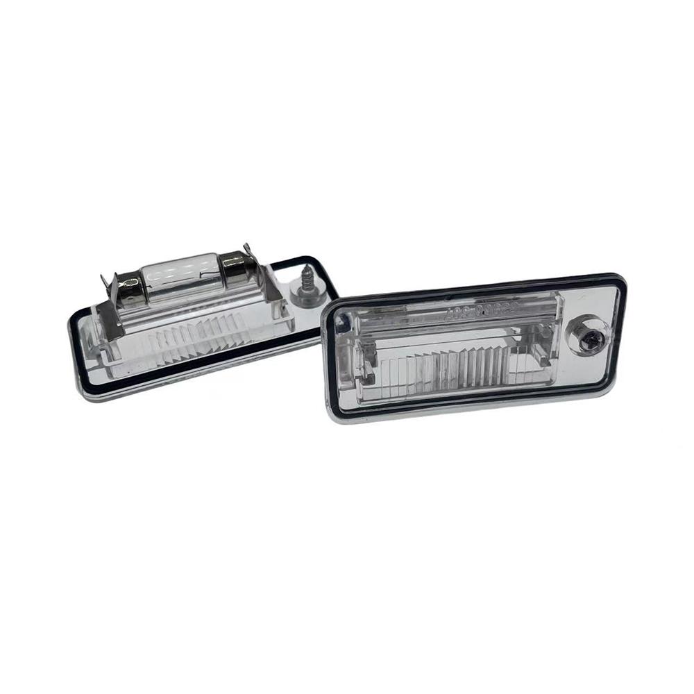 1 Pair 8E0807430A 8E0807430B Number License Plate Light Lamp For
