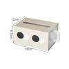 1PC Tissue Box Creative Cute Expression Paper Towel Box Multifunctional Desktop Storage Box Living Room Dining Room Tissue Box