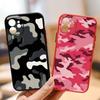 RUICHI Lovebay армейский зеленый камуфляжный чехол для телефона для iPhone13 12 Mini 11 Pro XS Max X XR 7 8 Plus полупрозрачный матовый чехол